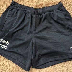 Gymshark Men's Athletic Navy Blue Shorts